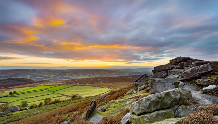 Pictured: The Peak District